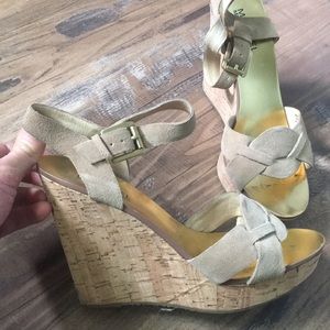Michael Kors wedge heels